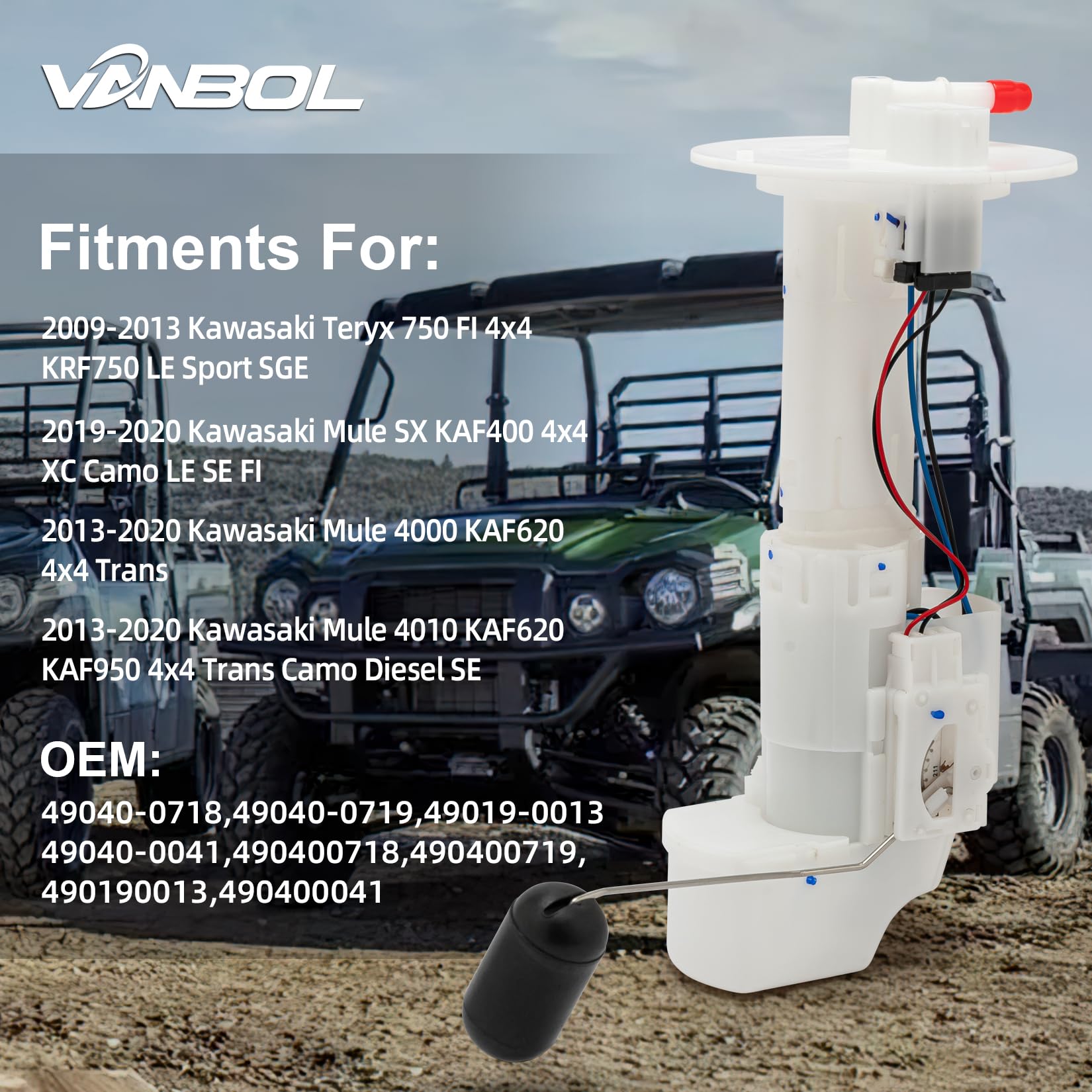 はる Amazon.com: VANBOL Electric Fuel Pump Module Assembly Compatible